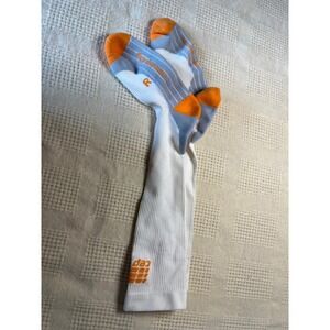 CEP Compression Socks White Orange Blue Athletic Running‎ Recovery Men Women